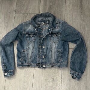 Maurices Classic Blue Jean Jacket size Small